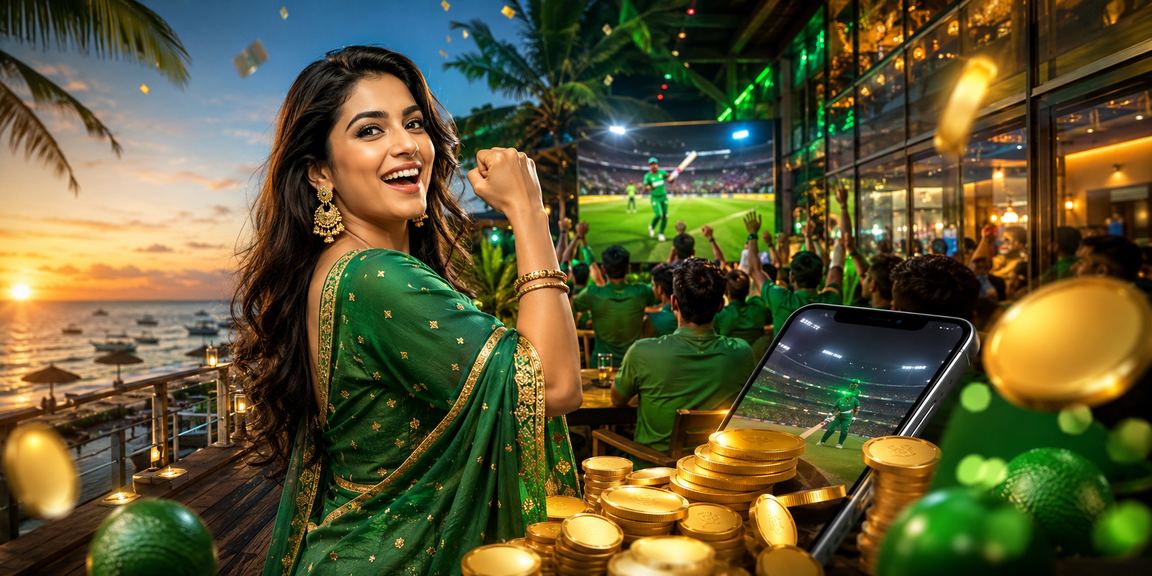 সেন্ট মার্টিনে সমুদ্র সৈকতে ক্রিকেট বেটিং উপভোগ